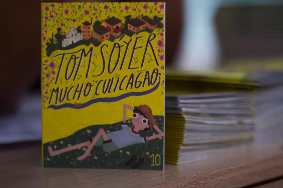 Tom Soyer. Little yellow book, artwork 16