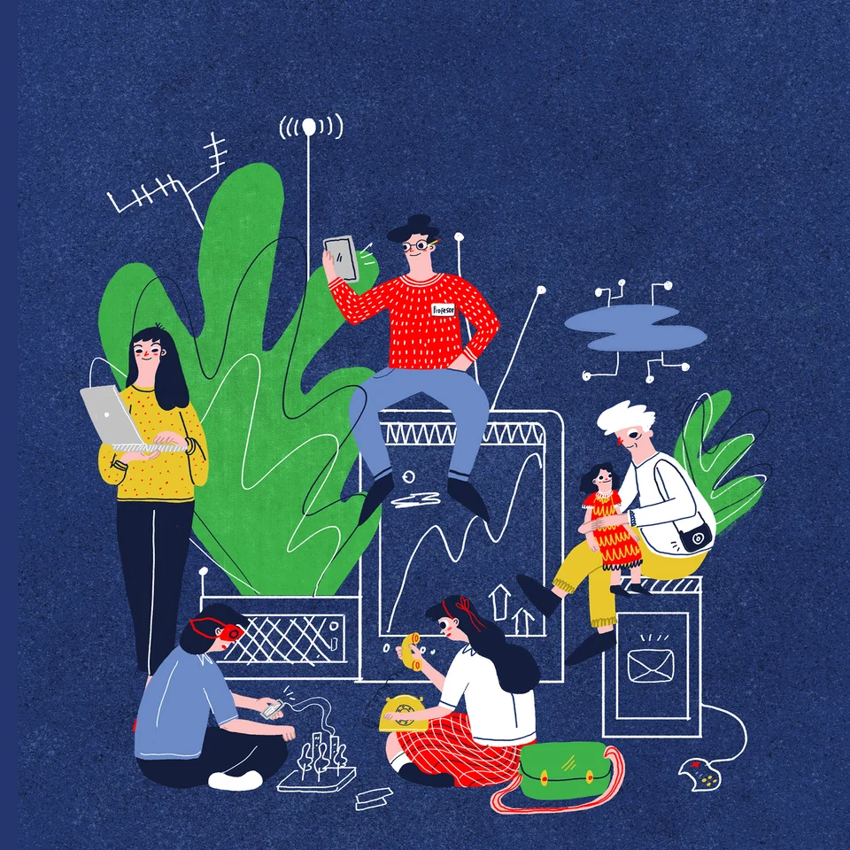 Various Editorial Illustrations, image 1