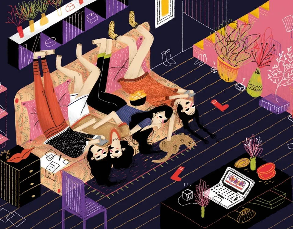 Girl's night, cover