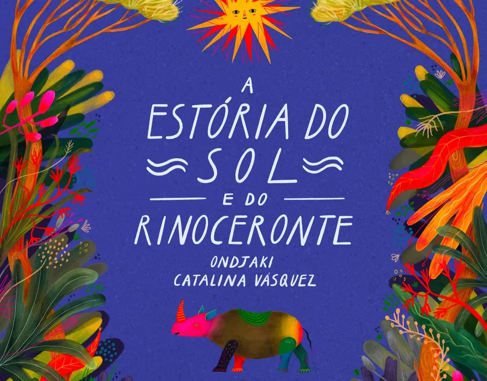 A Estória do Sol e do Rinoceronte, cover