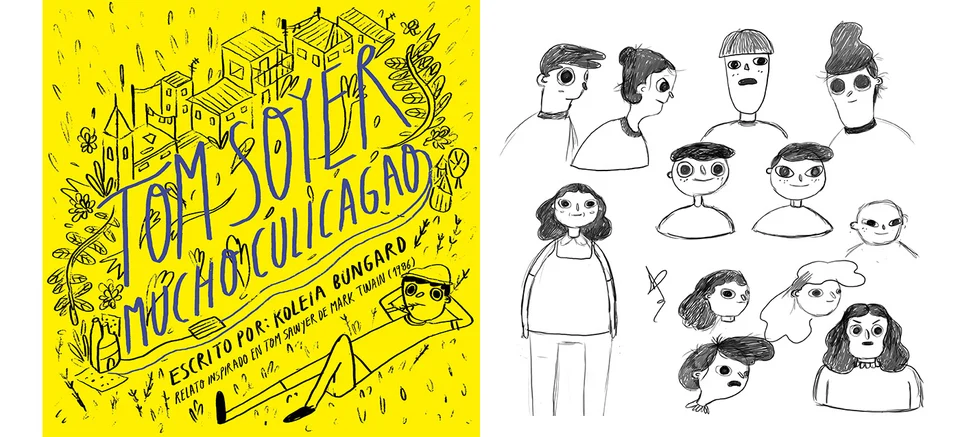 Tom Soyer. Little yellow book, artwork 3