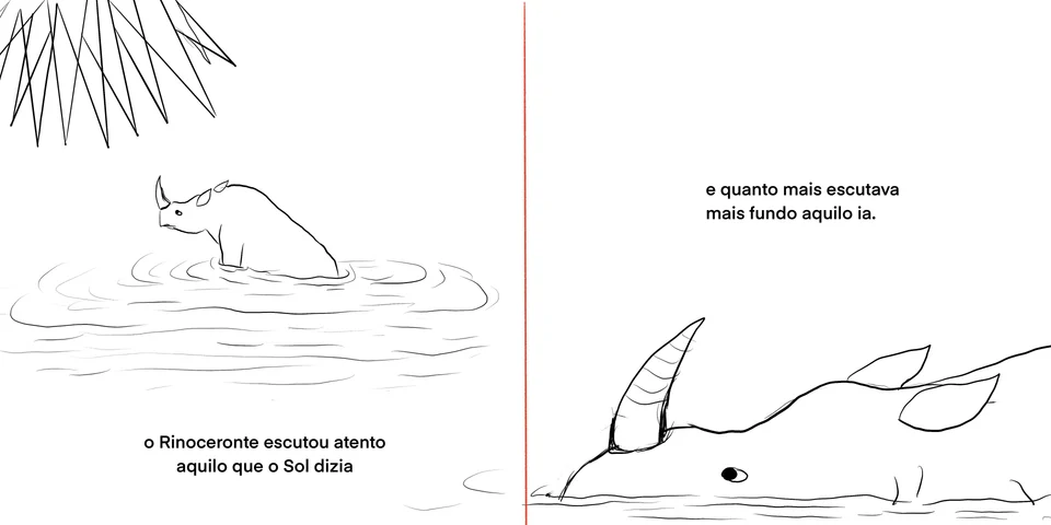 A Estória do Sol e do Rinoceronte, artwork 12