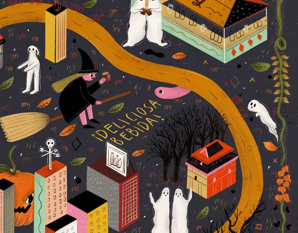 Happy Hoppy Calendar, cover