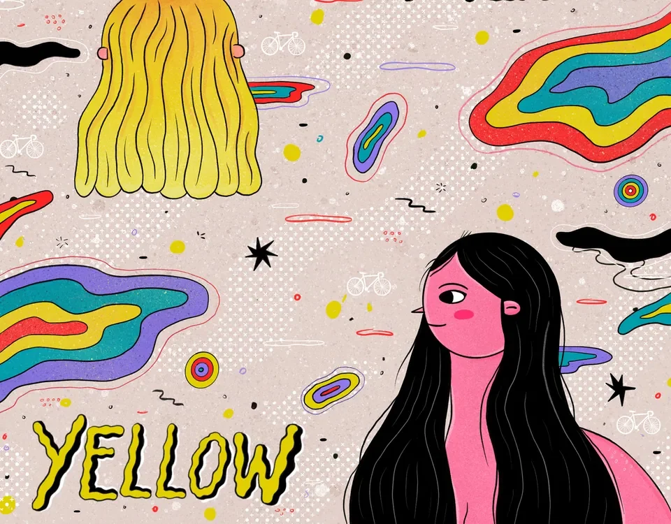 Yellow, cover